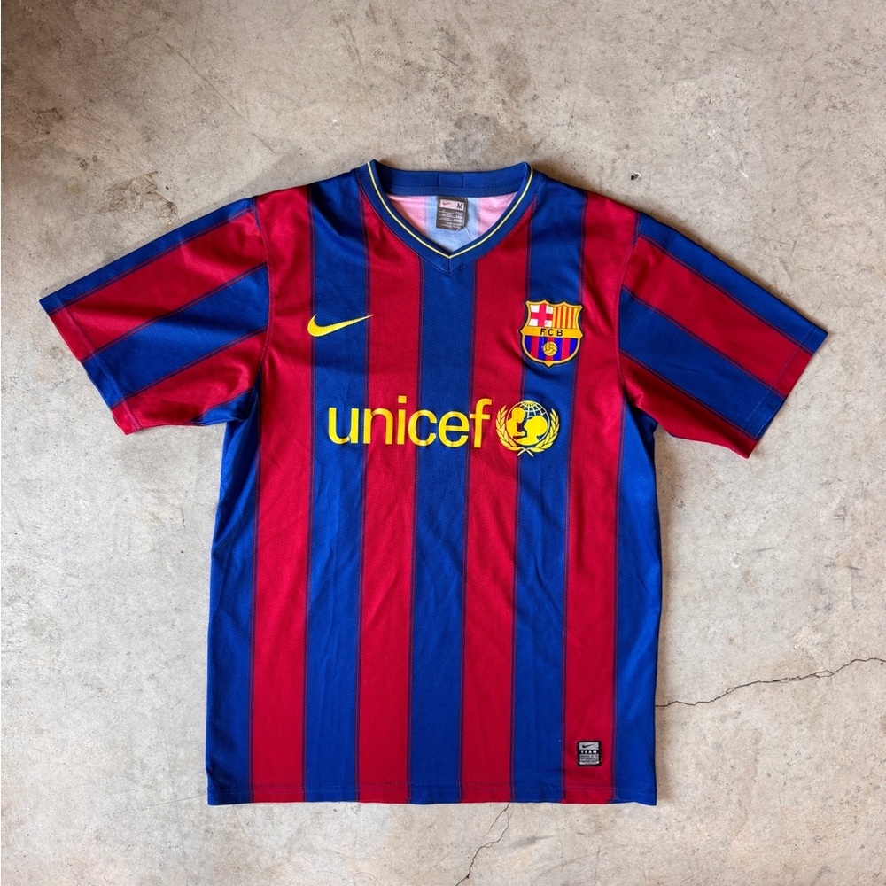 FC Barcelona 2007/08 2008 Nike Unicef shirt jersey camiseta maglia